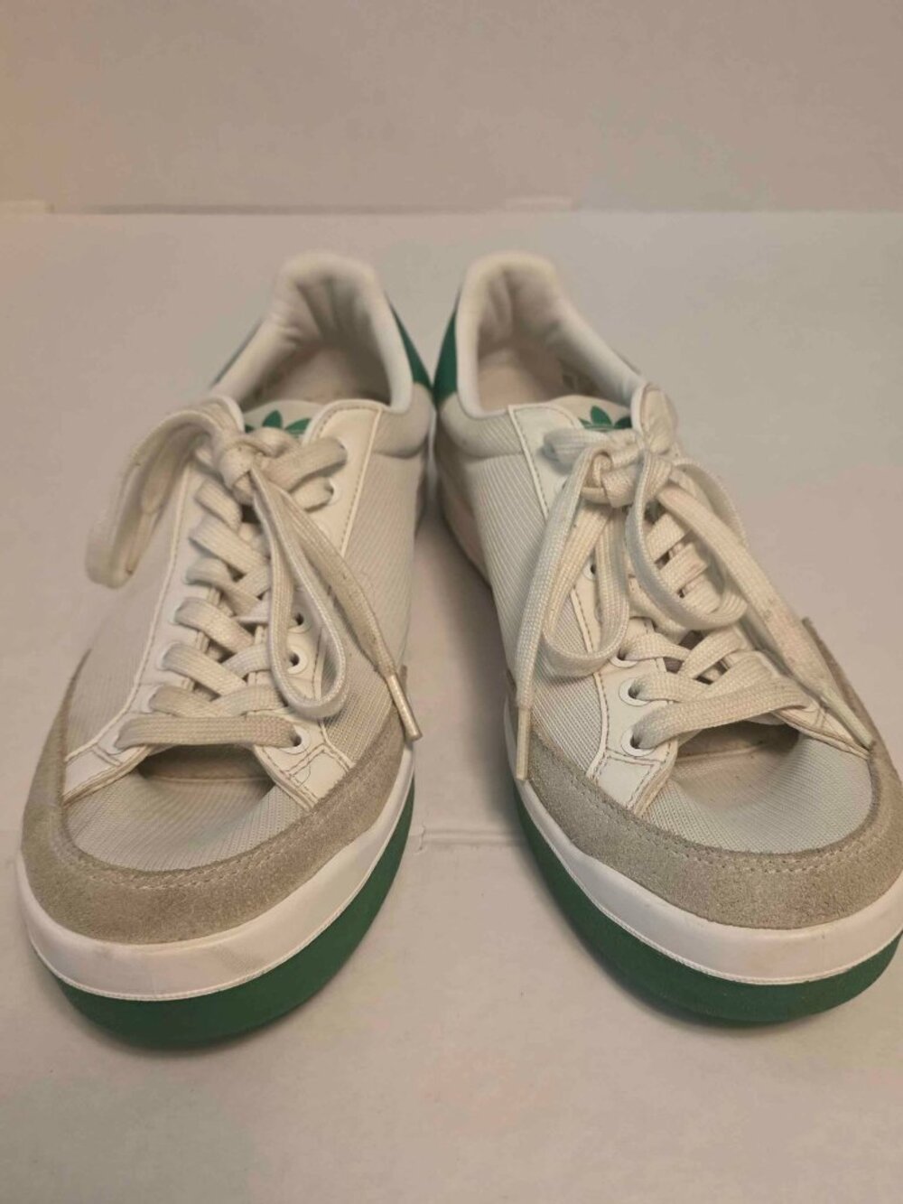 Adidas Rod Laver White Green Tennis Sneakers Men's Size 11